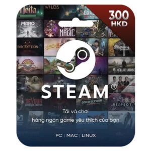 steam wallet code 300 hkd