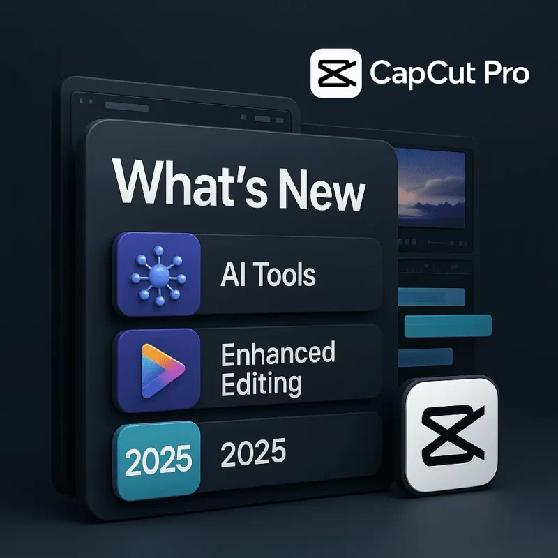 CapCut Pro 2025 có gì mới? Khám phá tính năng mới của Capcut Pro 2025.